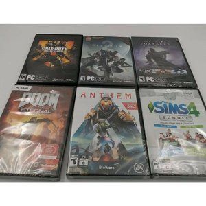 Destiny 2 PC NEW SEALED LOT OF 6 GAMES